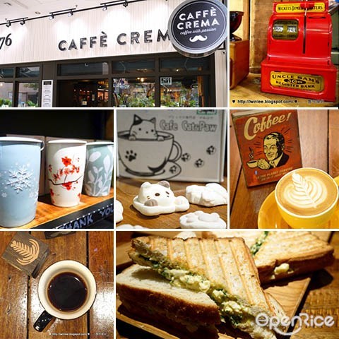 Klang Valley, Western variety, Mont Kiara, Burgers, Sandwiches, Café, Caffe Crema