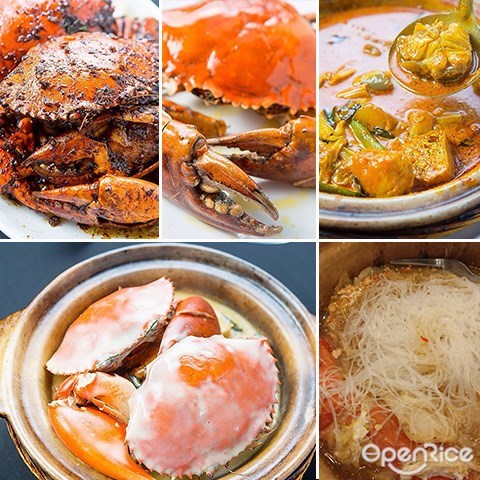  Klang Valley, Petaling Jaya, 生猛螃蟹, 蒸螃蟹, 焗螃蟹, 奶油螃蟹, 甘香螃蟹, 咖哩鱼, 生虾米粉