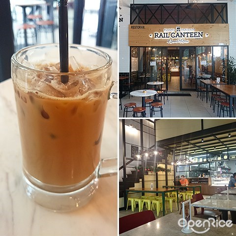 Rail Canteen, Kluang Coffee, nasi lemak ayam berempah, sambal, cendol, Kota Damansara, The Strand, Sunway Nexis, Dataran Sunway, Encorp Strand, PJ