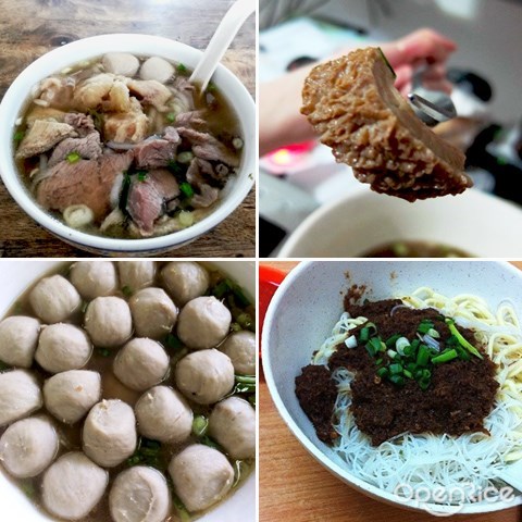 kl, pj, lai foong, beef noodle, beef innards, meatballs, 牛腩面, 茨厂街, 唐人街, 吉隆坡