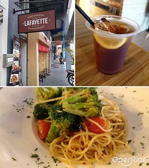 Café Lafayette, Spaghetti, cakes, coffee, Damansara Utama, Uptown Damansara, PJ