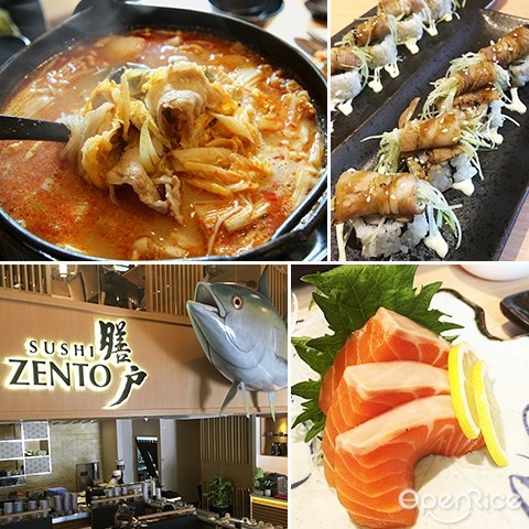 Sushi Zento, 1 Year anniversary, Promotion, RM3 promotion, 50% discount, Nabe hot pot, salmon sashimi, sri petaling, mount austin