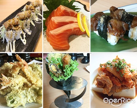 Sushi Zento, RM3 Promotion, Sashimi, Tempura, Japanese Cuisine, Sri Petaling, Mount Austin, Johor, KL