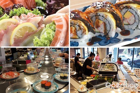 sakura sushi, pandan indah, sushi, japanese food, japanese cuisine, 寿司