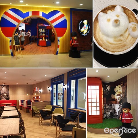 classic teddy bear, café, 槟城,1st avenue mall