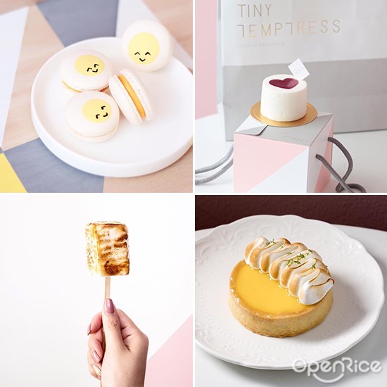 Tiny Temptress Artisan Patisserie, macaron, cakes, sri petaling, kl