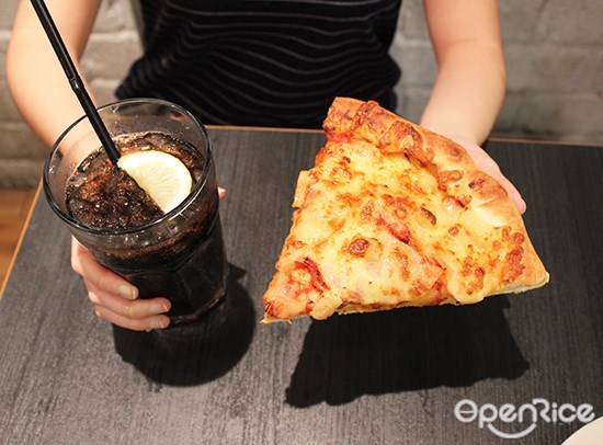 Pepsi, pizza, food with soft drinks, kl, pj