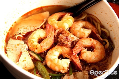 kuchai lama, madam chong, prawn mee