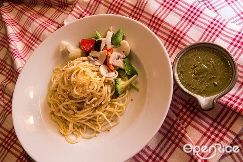 Organic Express, Pesto Spaghetti ,Organic, Vegetarian