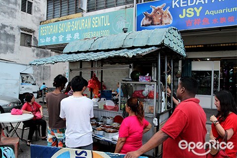 jalan sentul, sparerib, nasi lemak