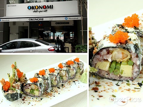 okonomi, sushi roll, maki, japanese, publika