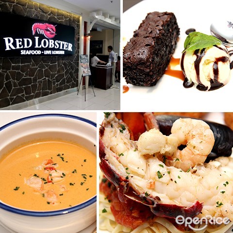 red lobster, seafood, restaurant, quill city mall, jalan sultan ismail, medan tuanku