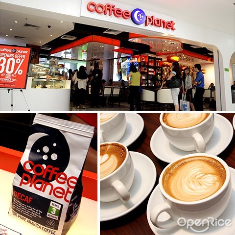 coffee planet, cafe, coffee, quill city mall, jalan sultan ismail, medan tuanku