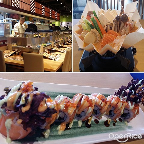 Sushi Tei, Sushi, Sashimi, Salmon, Oceanus Mall, Sabah, Kota Kinabalu
