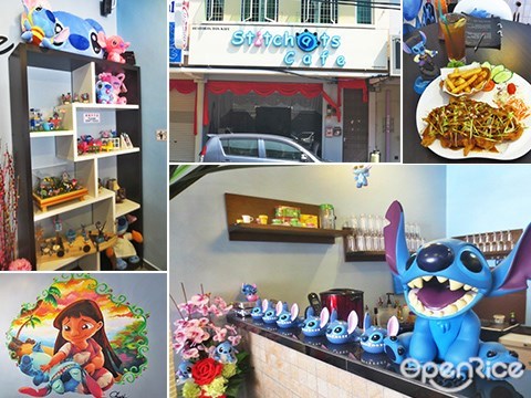 Stitchats Cafe, Stitch, 史迪奇, 主题咖啡馆, 槟城