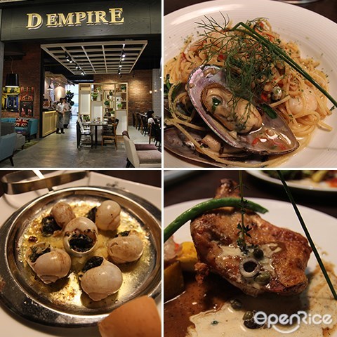 D’Empire Art of Cuisine, Main Place Subang, Italian, PJ