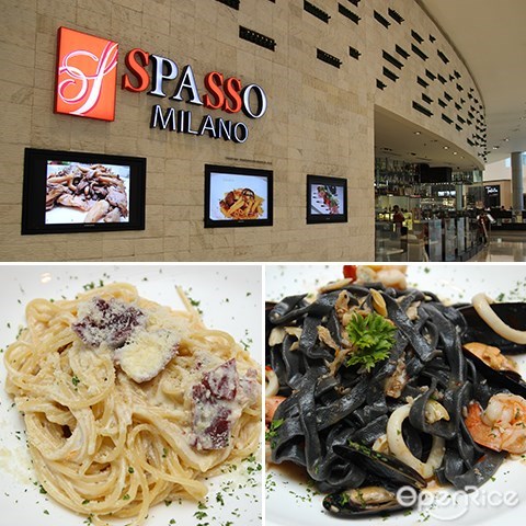 Spasso Milano, Pavilion KL, Bukit Bintang, Italian, KL