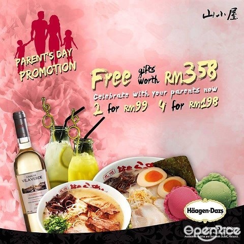 yamagoya, ramen, kl, pj, restaurant promotion, parents day