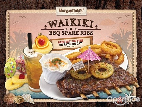 morganfield, pork ribs, kl, pj, restaurant promotion, father day