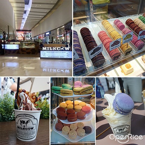 Milkcow, Soft serve, Ice Cream, Macaron Ice Cream, 马卡龙, KL
