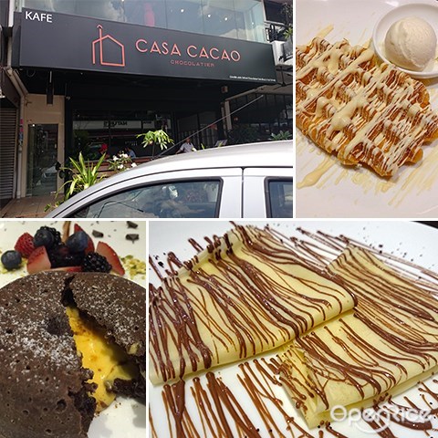 Casa Cacao, Jalan Telawi, Bangsar, Crepes, Chocolate