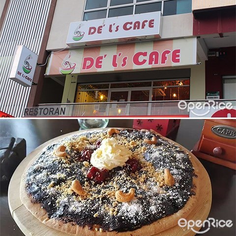 De L's Cafe, Pizza, Cheese, Penampang, Sabah