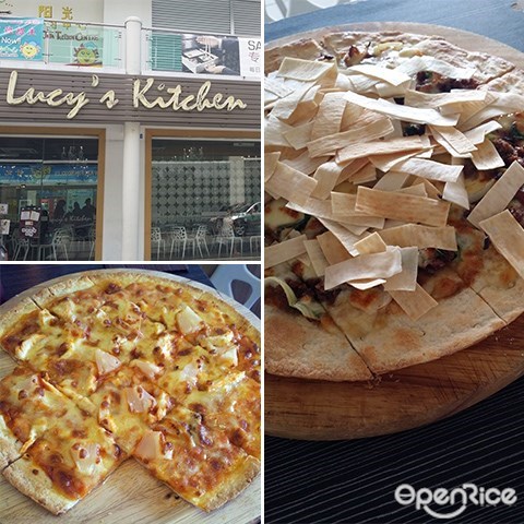 Lucy's Pizza, Lamb, pizza, sabah