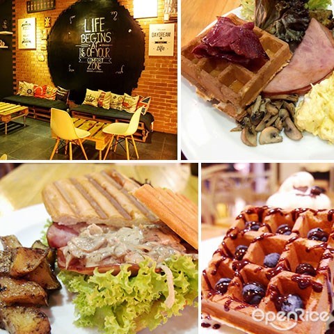 D'lee deli, casa Tropicana, breakfast, waffle, Klang Valley, 吉隆坡