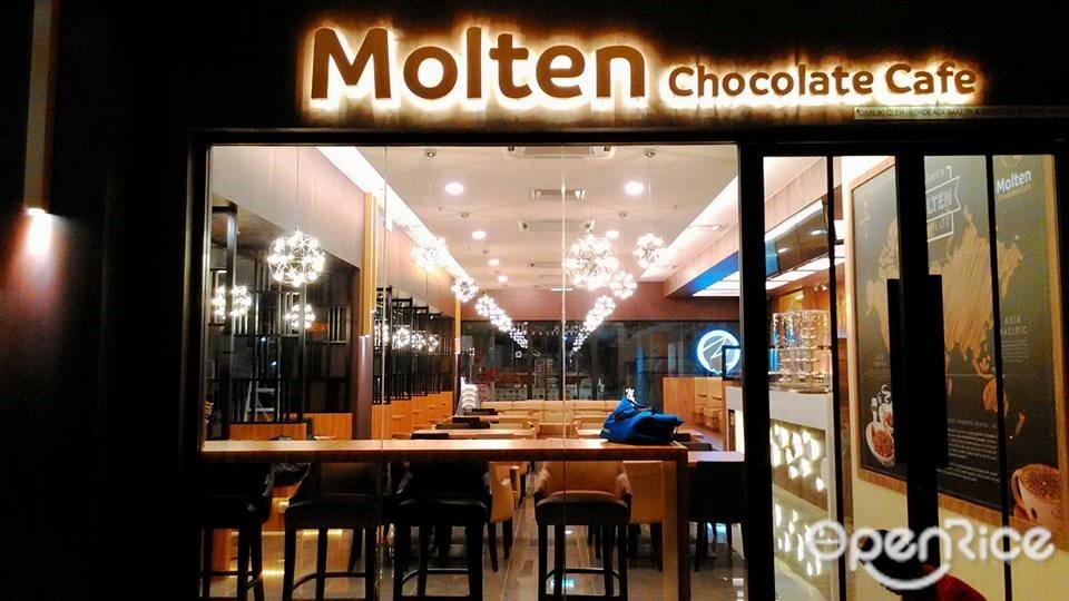 Molten Chocolate Cafe Sweets Snack Cafe In Malacca Town Dataran Pahlawan Melaka Megamall Malacca Openrice Malaysia
