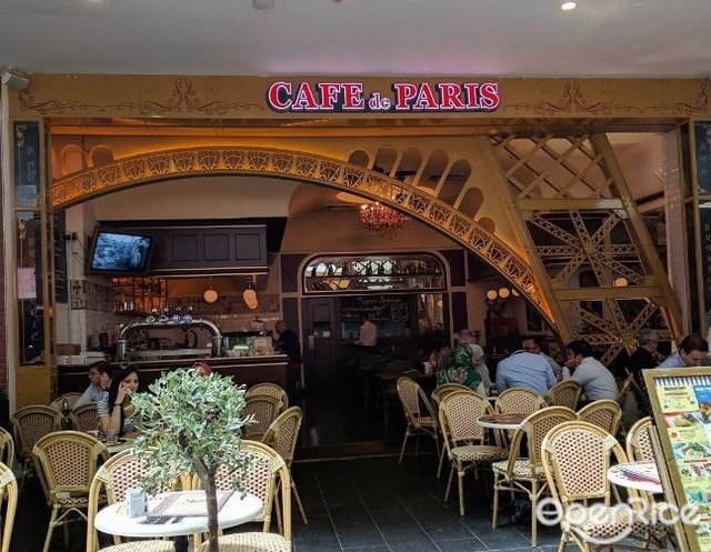 Cafe De Paris S Menu French Pizza Pasta Cafe In Bukit Bintang Pavilion Shopping Mall Klang Valley Openrice Malaysia