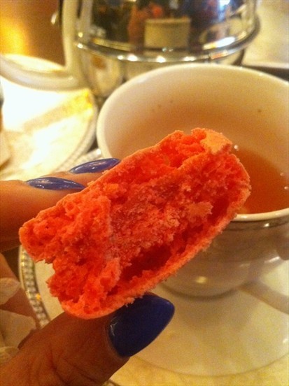rose macaroon