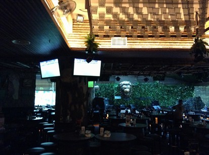 The stage
