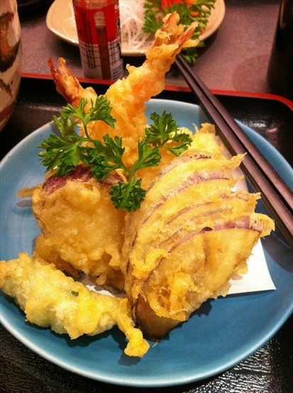 Prawn and Vege Tempura