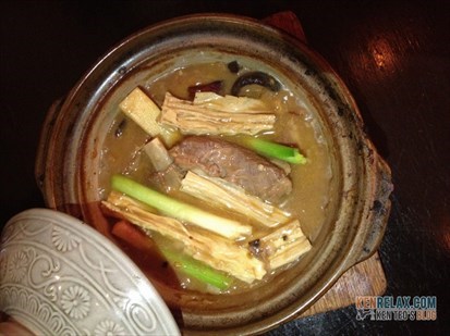 Slow Braised NZ Lamb Belly With Foo Zuk & Fermented Bean Curd Sauce