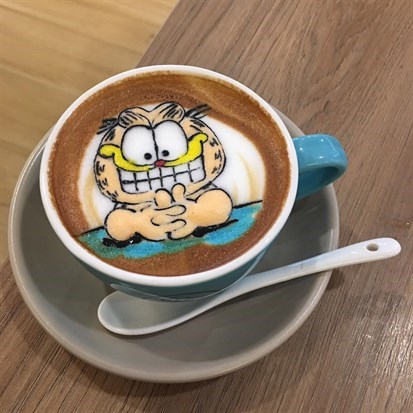Cute Latte Art